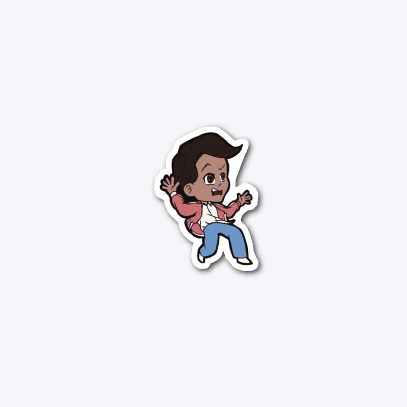 Algernon Chibi Sticker