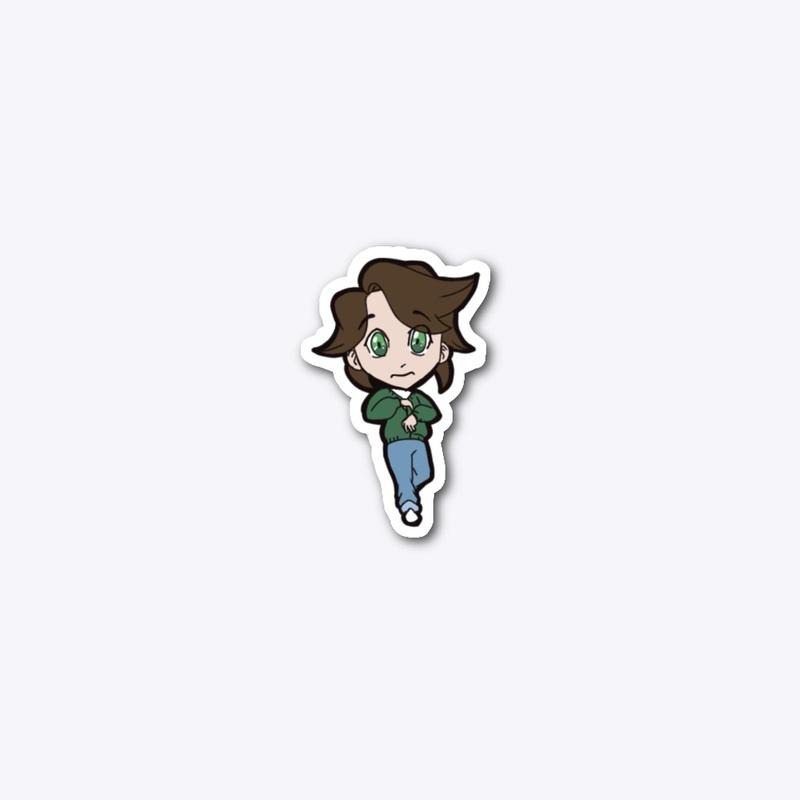 Nate Chibi Sticker